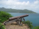 Cannon overlooking the harbor