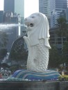 das Wahrzeichen Singapores, der Merlion