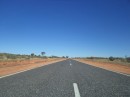Endlose Straße im Outback