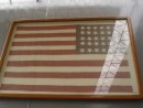 die Original Perry Flagge auf der USS Missouri