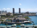 Ausblick vom Aloha Turm Richtung Diamond Head