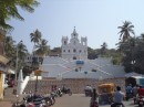 DIE Kirche von Panjaji, portugisischer Kolonialstil