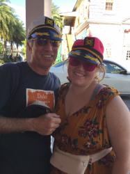 Captains of the ship: Bob and Rebekah are ready to take command
