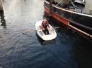The recommissioned dinghy.  It was delivered new with Merry Maiden in 