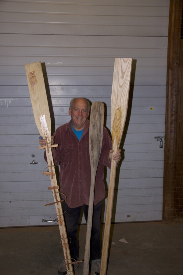 Seaton's oars