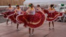 Traditional Mexican dancers