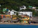 Partial view of Chacala from the boat