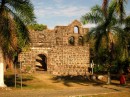 The old church ruins in San Blas