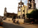 Cathedral downtown in San Blas 