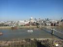 View from the Tate Modern: London on the Thames