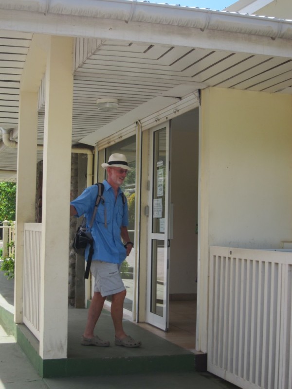 Bob hits the ATM for French Polynesian Francs.  Oh dear, no money.  Bank forgot to do a transfer.  