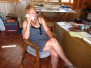 Karyn on hold with Social security