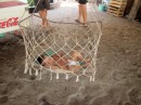baby in a hammock