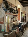 The kitchen in the hacienda