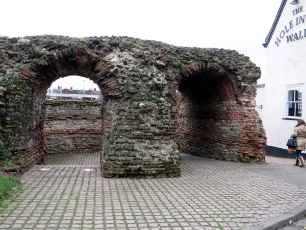 Largest in-tact Roman gate in England
