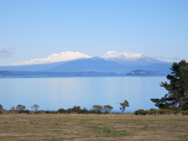 View from Lake Taupo