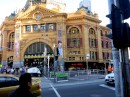 The Flinders Street Train Station