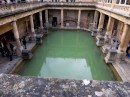 Beautiful baths thermally heated