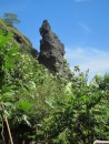 Unique spires.  Were thought to look like penises, but renamed by missionaries "Bay of Virgins"