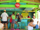 Barefoot Bar in Placencia. Great food and an amazing variety of cheap rum drinks.