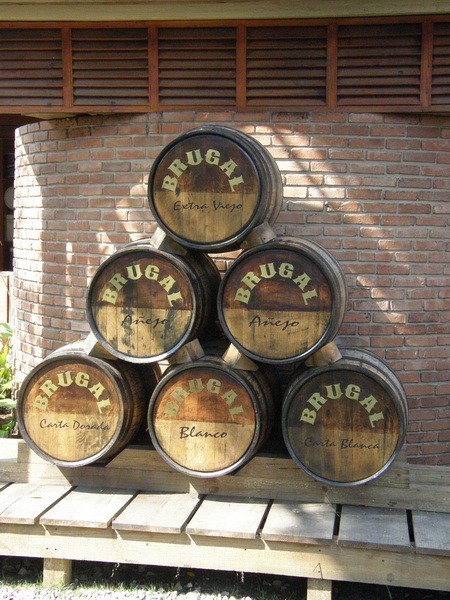 Barrels of rum- they should age it for another 100 years - its not exactly the best tasting rum 