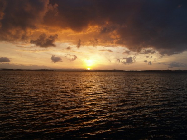Sunset Gatun Lake