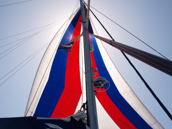 our small spinnaker