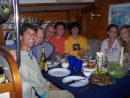 pictures12 001: Shrimp and Steak, great wine, friends and family!