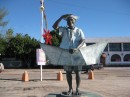 Statue in La Paz.