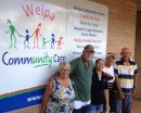 Peter and Avonal With Piddy, the Weipa local who volunteered to be our personal assistant in Weipa. She was wonderful. 18/7/13