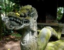 One of the many amazing stone carvings which adorn the temples and decorate th Sacred Monkey Forest park. Ubud. 2-10-13