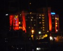 Jupiters Casino as we viewed it from our marina berth. 7-9-12