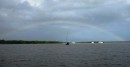 Mary River Heads rainbow. 2-2-13