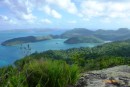 Cid Harbour from Whitsunday Peak. Hook Island in background.7-1-13