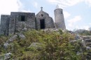 Our first stop on the road trip - Mt. Alvernia sits on the highest point in the Bahamas at 206 ft above sea level.  The church is one of the many churches built by Father Jerome in the Bahamas.