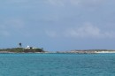 We anchored in a beautiful spot at Long Cay.