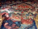 Wat Pho Wall Painting in Reclining Buddha Building