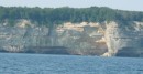 Pictured Rocks of the south shore, Michigan
