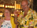 Alice took this picture of this German couple celebrating having just purchase a trainload of rhum, can you see the glimmer in his eye?  She looks a little uncertain what his plans are with all that rhum.  You