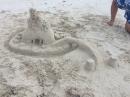 Sand Castles on Christmas Day