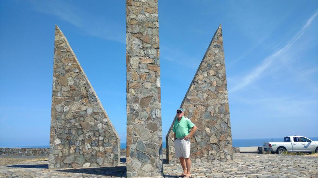 Millennium Monument: One th eastern end of St. Croix