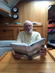 Evening Ritual: Reading aloud..."Passage to Juneau" by Jonathan Raban