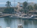 View of Full:Shell in Las Hadas Marina.
