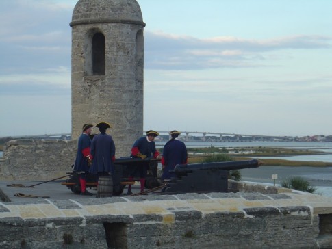 St. Augustine Cannon firing