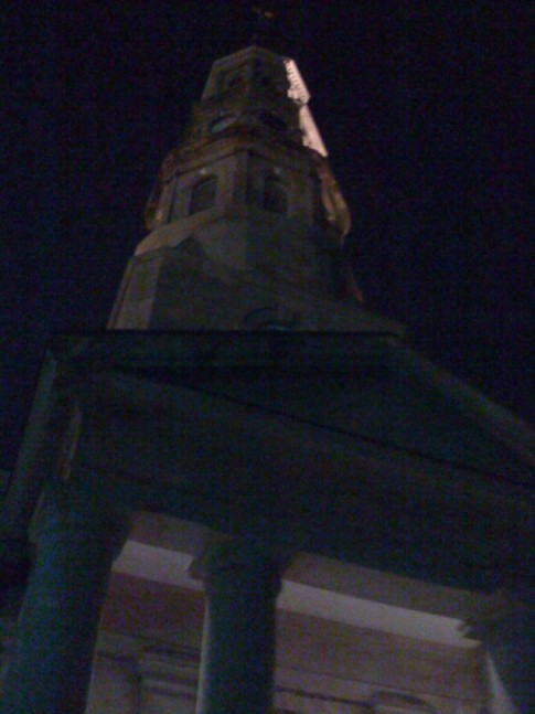 Charleston SC at night