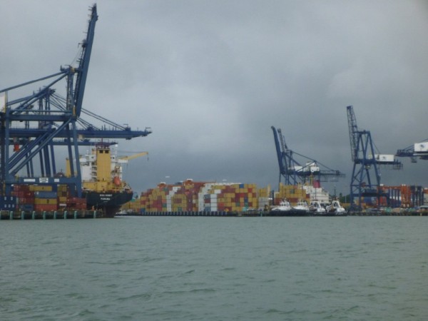 Colon is one of the busiest ports in the world