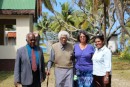 The head chief of the entire island is 87 yrs old, he asked me to take a picture of him and Michelle.