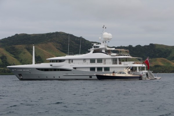 You can charter this 150 foot boat,  complete with crew,  for only $250,000 per week.  That is not a misprint so start saving.