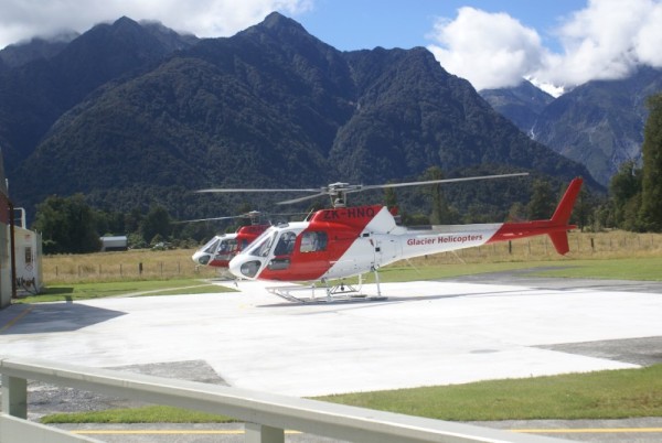 Our ride up to Fox Glacier