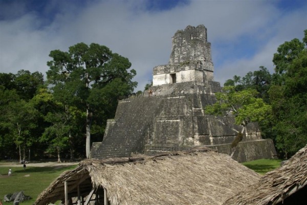 Tempe II,  Temple of the Masks or Faces,  built to honor the wife of ruler Ah Cacao